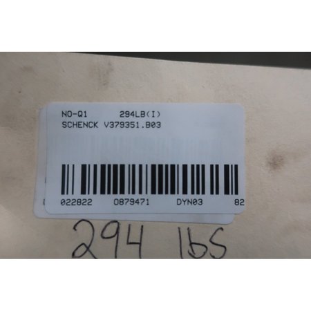 Stock 1-1/8IN 2-7/16IN 150:1 RIGHT ANGLE GEAR REDUCER V379351.B03